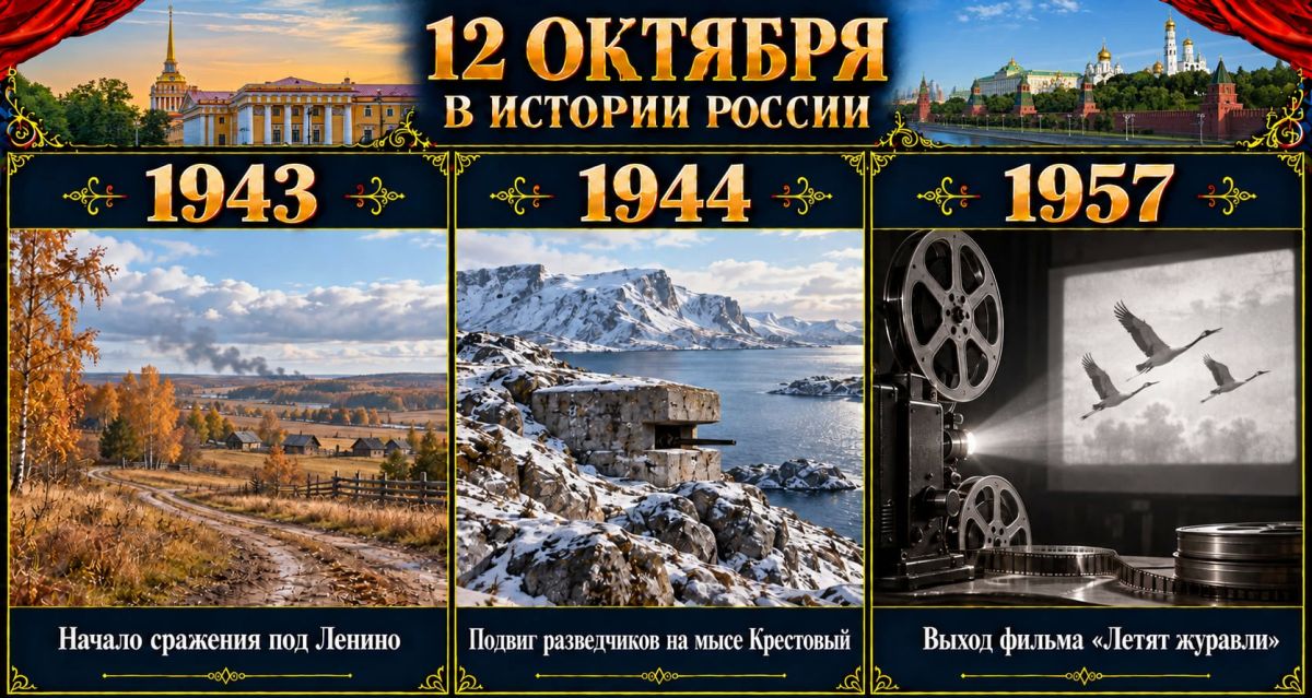 12 октября в истории России 12 октября в истории России