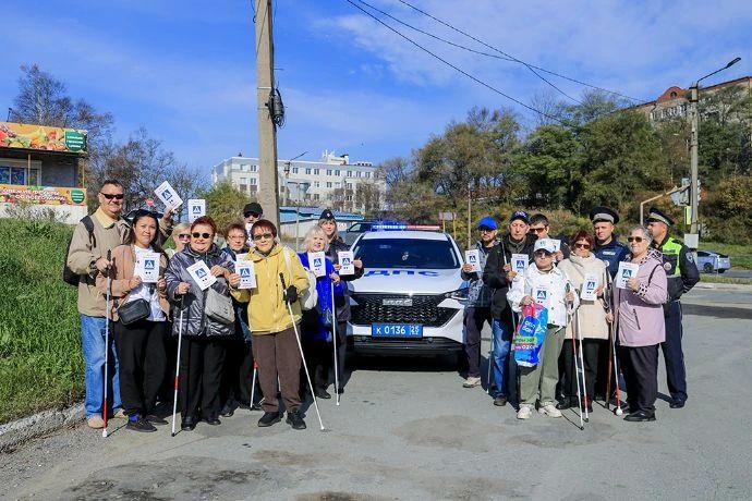 В Находке прошла ежегодная акция «День белой трости» В Находке прошла ежегодная акция «День белой трости»