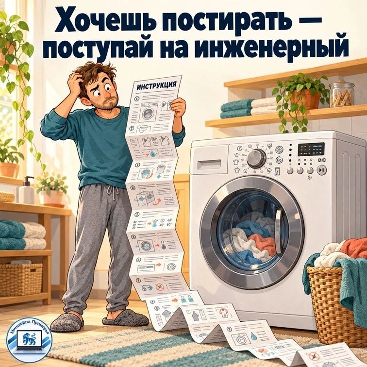 Машина стирает — инструкция «грузит»!