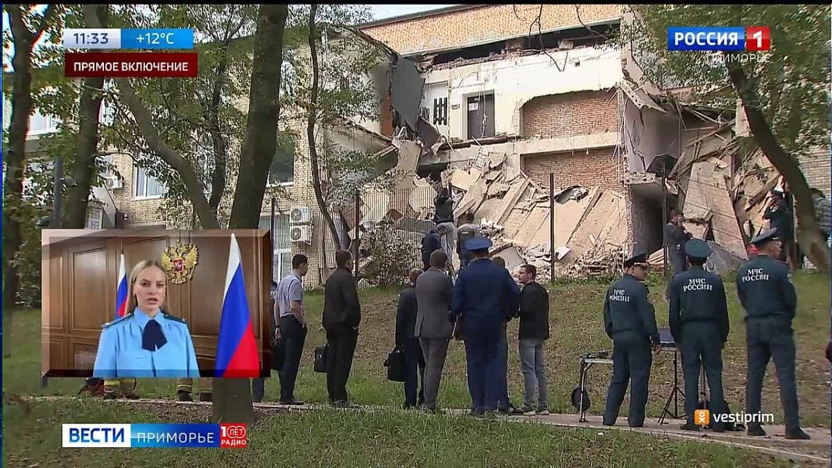 Директор строительной фирмы пойдет под суд за обрушение энергетического колледжа во Владивостоке