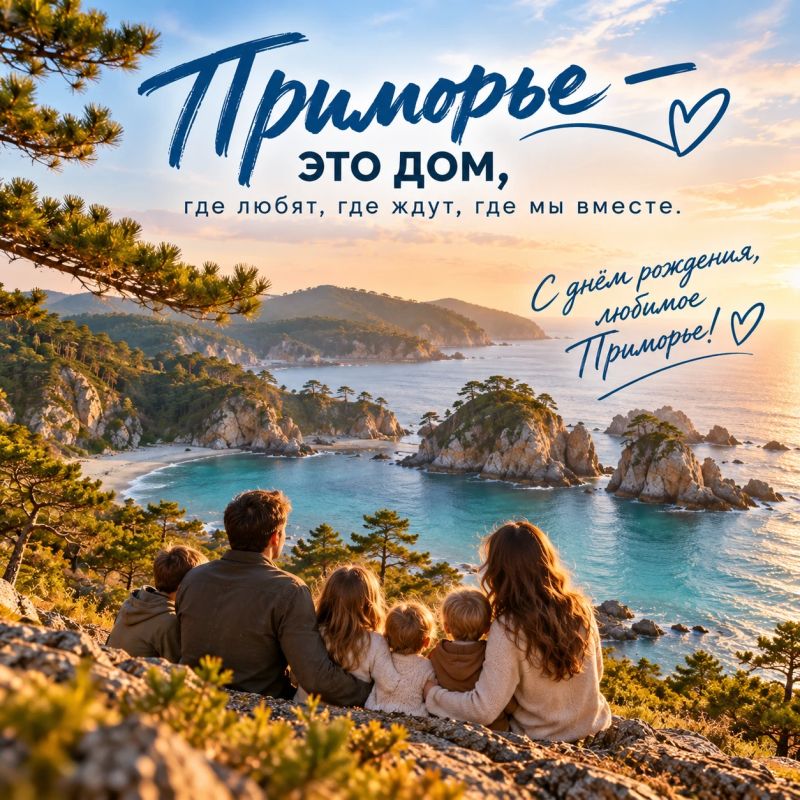 Приморье — это дом, где любят, где ждут, где мы вместе