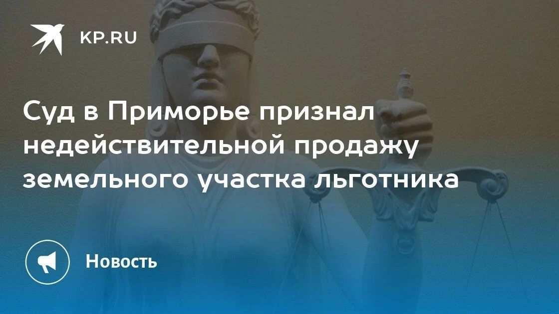 В Приморье суд вернул земельный участок, который незаконно забрали у человека с инвалидностью