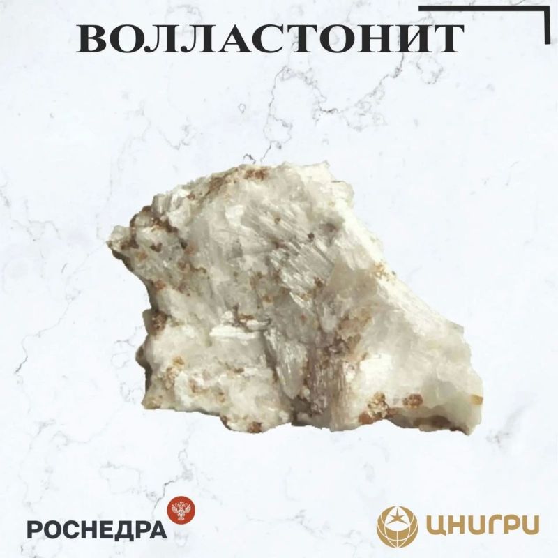 В эту среду ЦНИГРИ. расскажет о волластоните