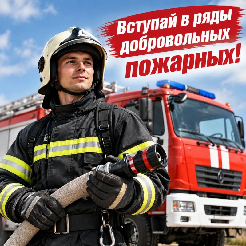 ВСТУПАЙТЕ В РЯДЫ ДОБРОВОЛЬНЫХ ПОЖАРНЫХ ХАСАНСКОГО ОКРУГА