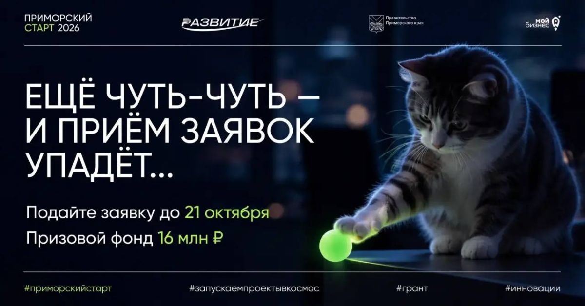 3 миллиона рублей на свою разработку: успейте подать заявку сегодня!
