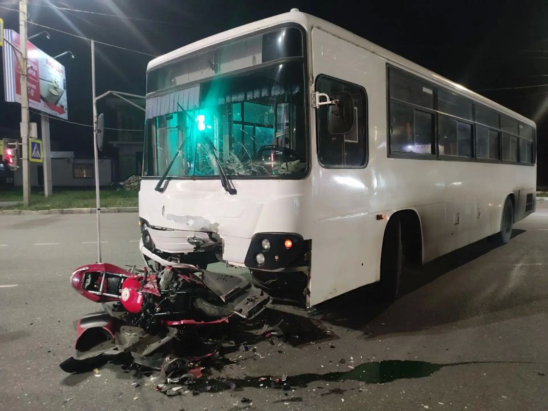 В Находке Госавтоинспекция устанавливает обстоятельства ДТП с участием мотоциклиста