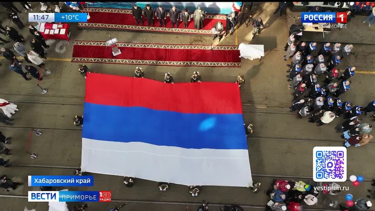 На Амурском судостроительном заводе спустили на воду корвет «Грозный»