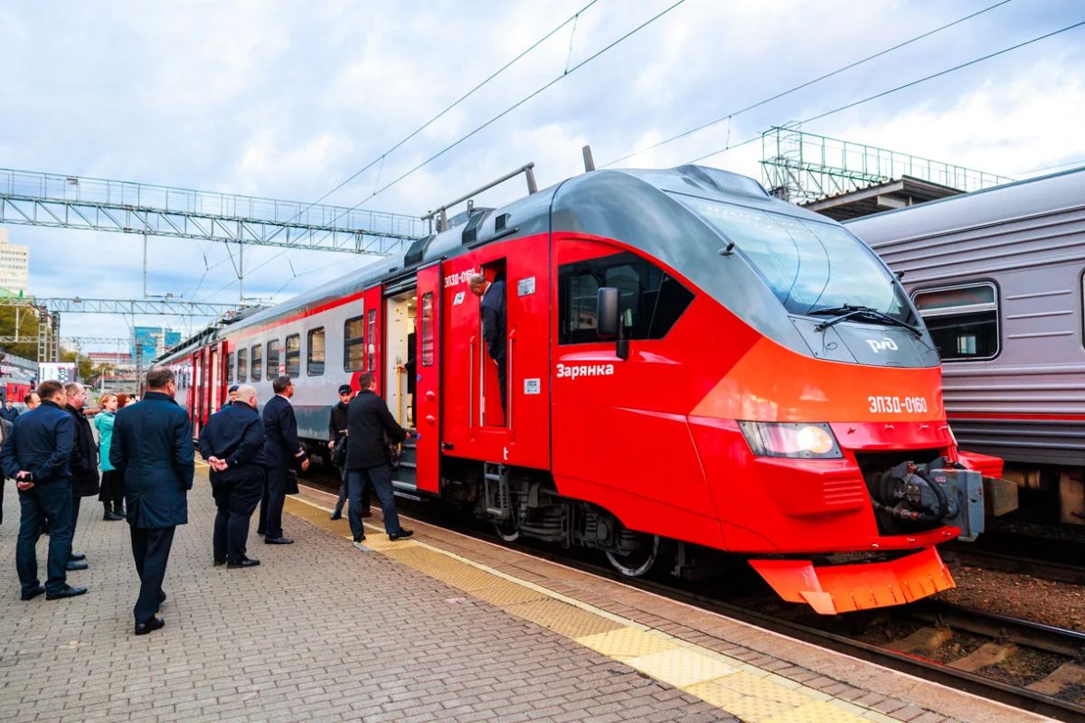Новой электричкой пополнился парк электропоездов Приморья Новой электричкой пополнился парк электропоездов Приморья