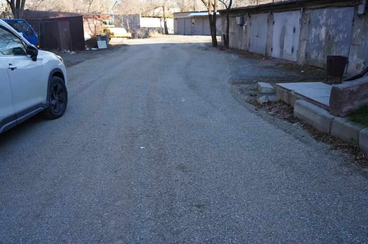 Дорога на улице Ветеранов в Уссурийске приведена в порядок Дорога на улице Ветеранов в Уссурийске приведена в порядок
