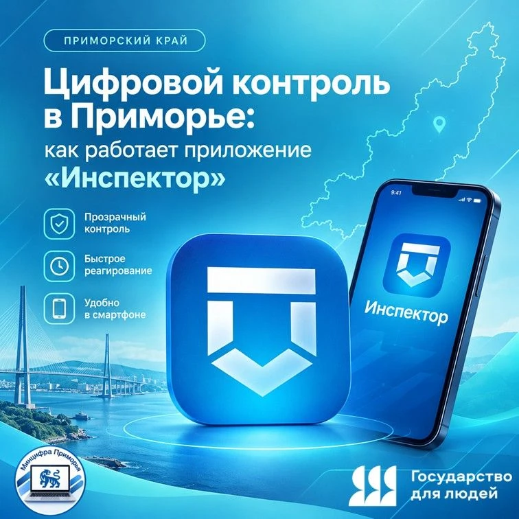 Цифровой контроль в Приморье: как работает приложение «Инспектор»