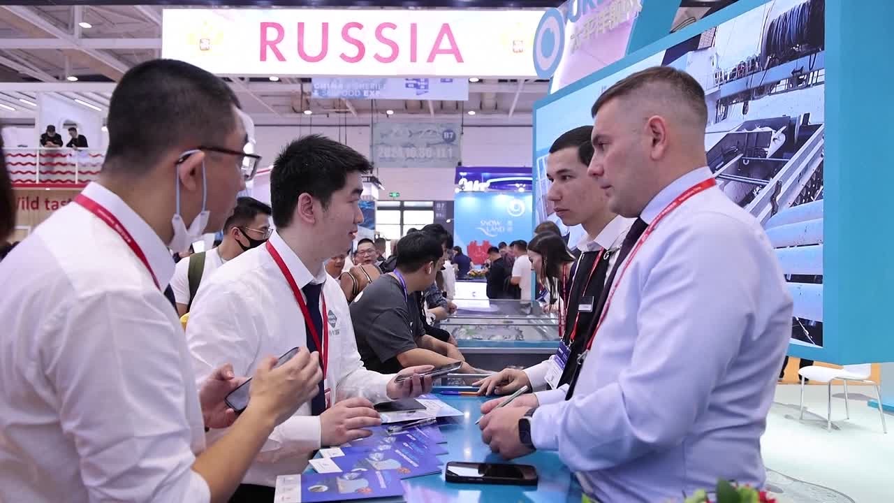 ДЕЛИКАТЕСЫ И НЕ ТОЛЬКО. Крупнейшая в Азии международная выставка морепродуктов и рыболовства проходит в китайском Циндао.Об экспонатах - от деликатесов до технологий для переработки и хранения рыбы и морепродуктов - в сюжете...