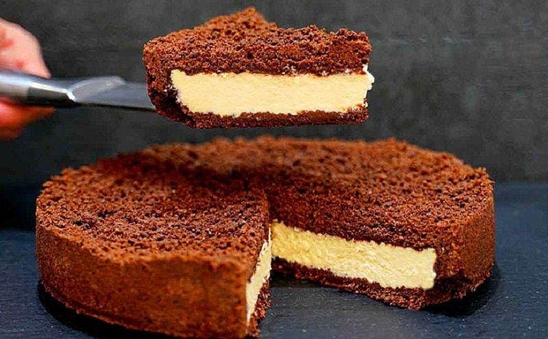 Уникальный шоколадный пирог для ленивых вечеров