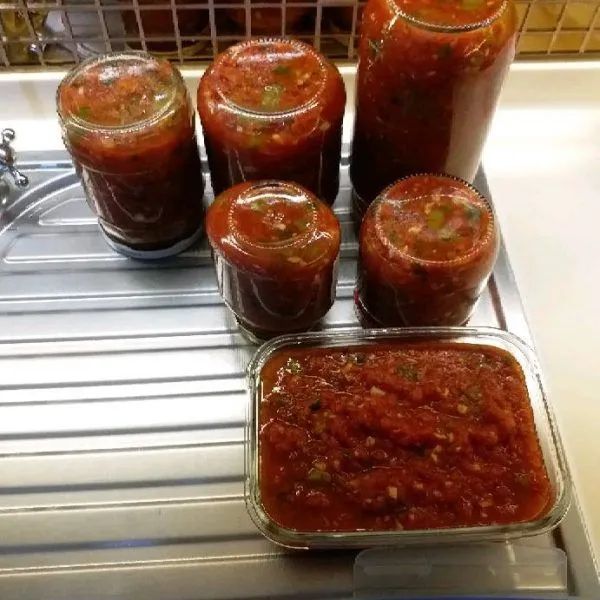 Заготовка на зиму: пряная овощная закуска