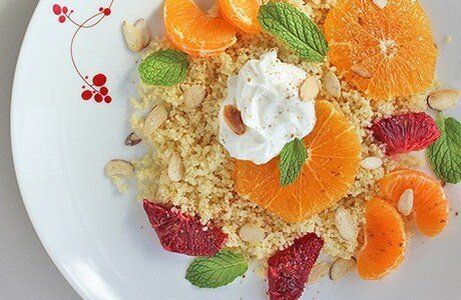 Восточный завтрак: кускус с цитрусовым ароматом