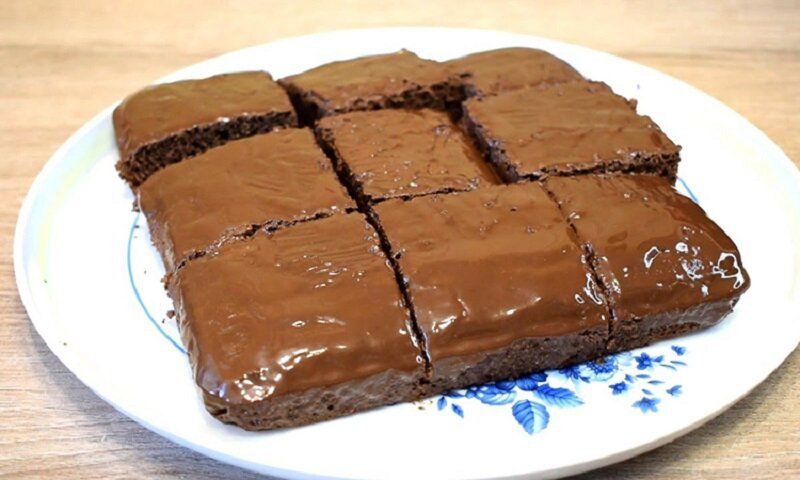 Вкусный шоколадный манник для уютного вечера